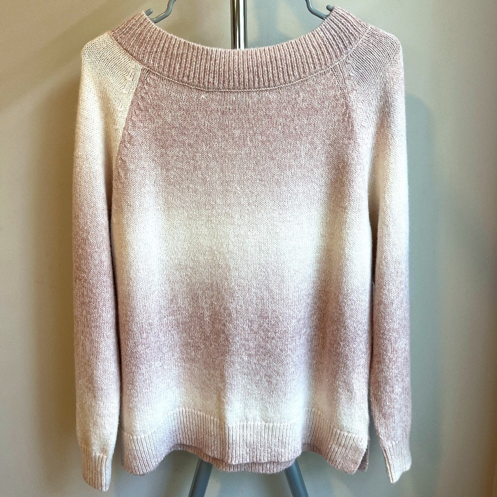 Marbled White and Pink Chaps Sweater (M)